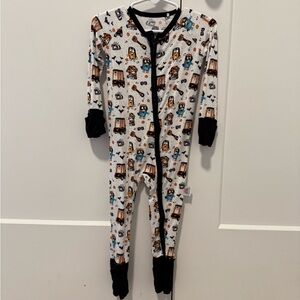 Bamboo Bliss Spooky Beans Print